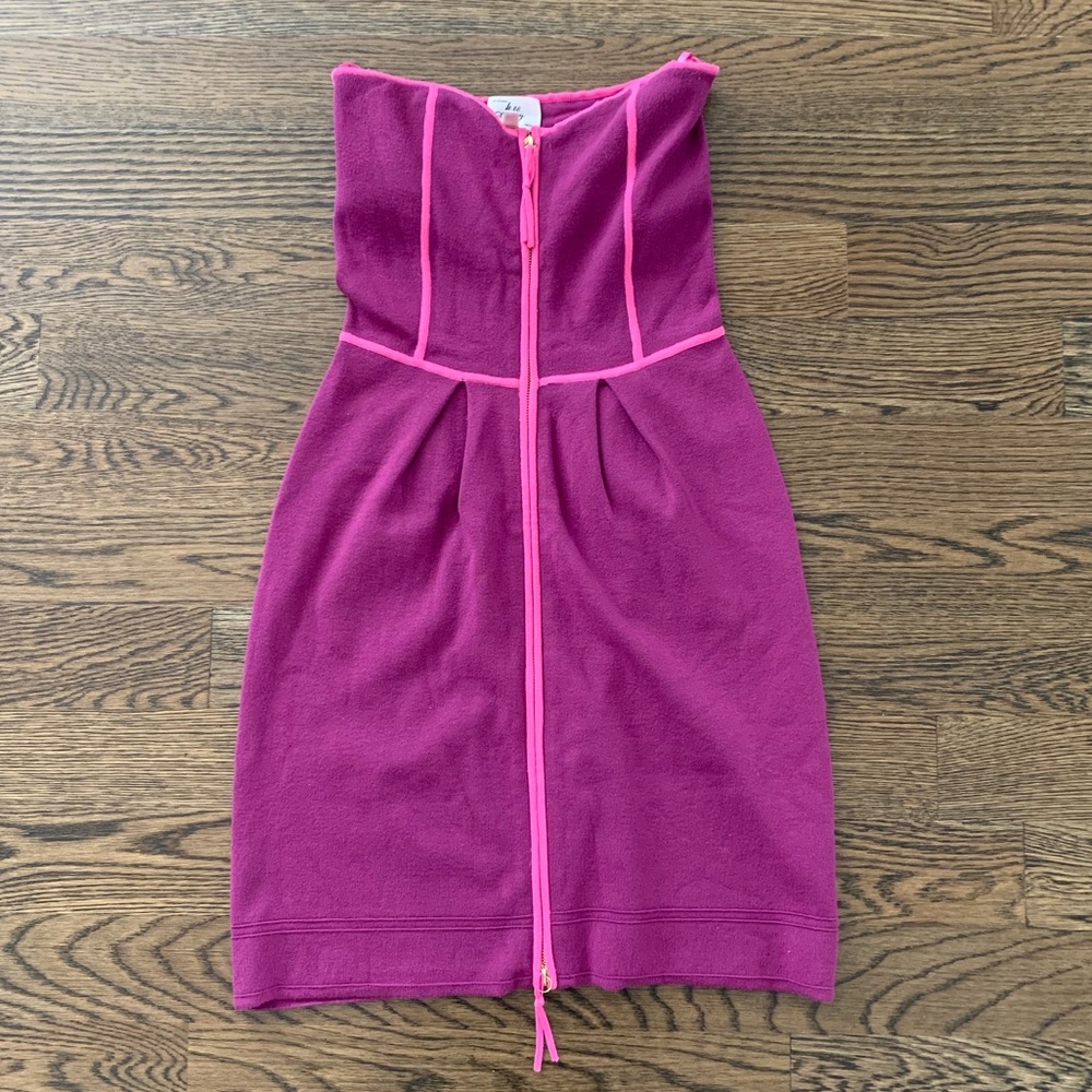 Milly Knit Strapless Dress